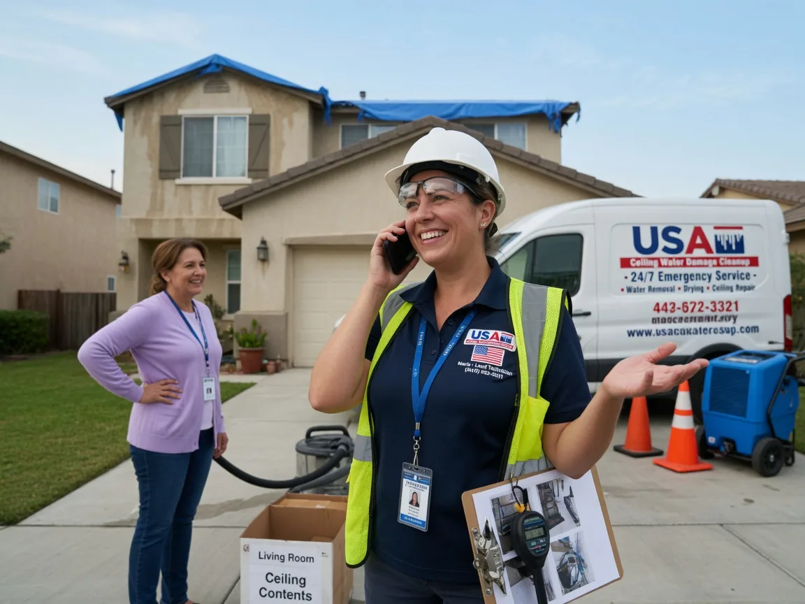 Ceiling Water Damage Restoration Olney, IL FAQs